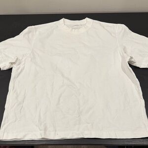 Abercrombie & Fitch White Short Sleeve Tee